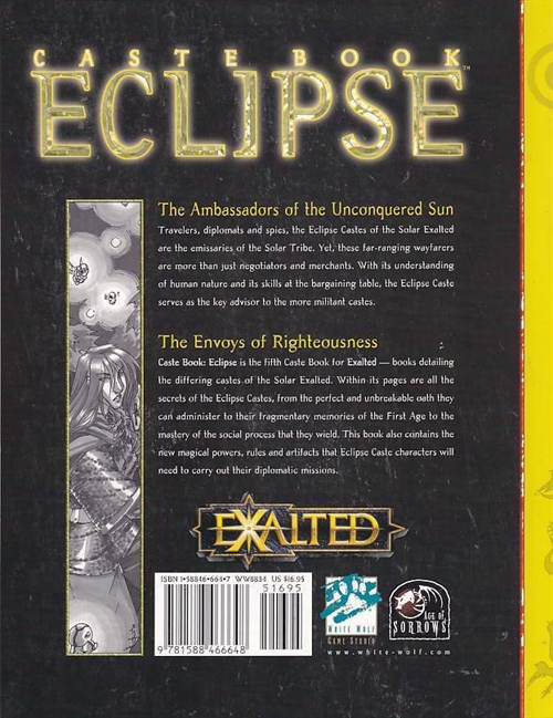 Exalted - Caste Book Eclipse (Genbrug)